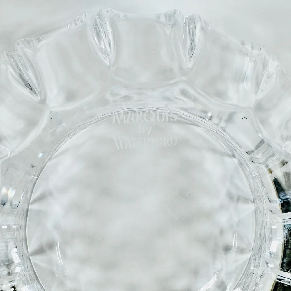 Marquis by Waterford Shelton Cut Crystal Bowl 5” Tall, 8” Wide